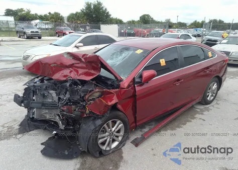 2016 Hyundai Sonata из США, поврежденный, VIN 5NPE24AF6GH404475